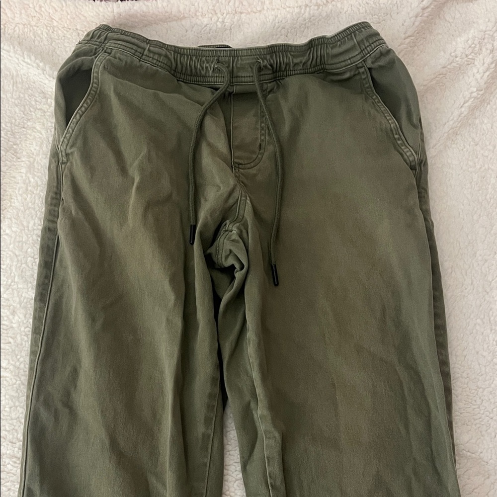 RSQ Men's Olive Joggers